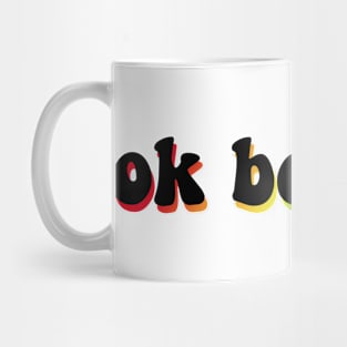 ok boomer: reverse rainbow Mug